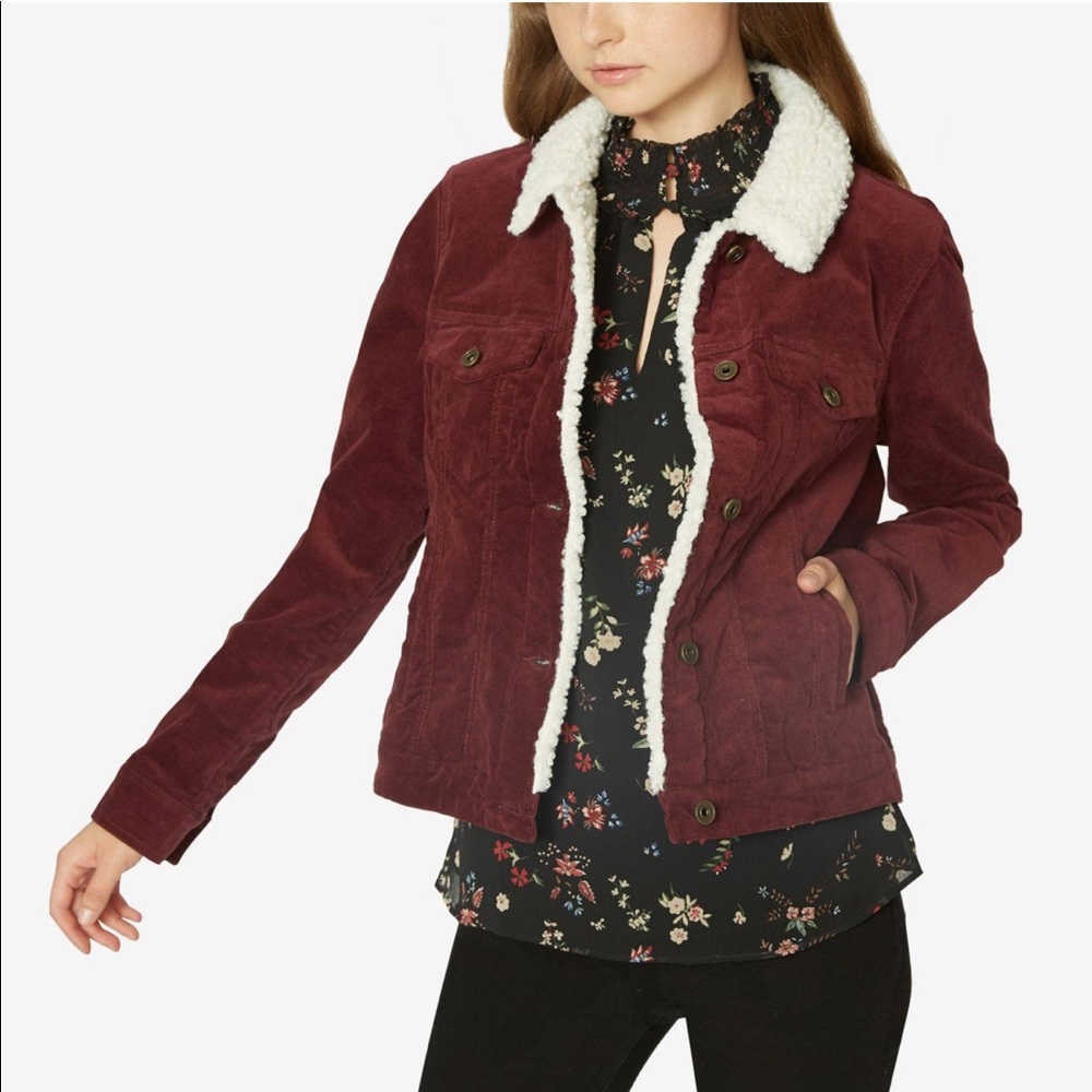 Sanctuary Womens Freedom Fur Collar Jean Jacket